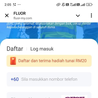Telegram profile photo for fluor-my.com