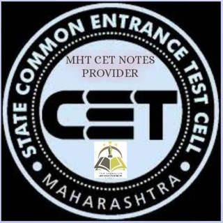 Telegram group profile photo for MHT CET NOTES/ QUIZ / POLLS