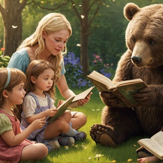 Telegram profile photo for Сказки дедушки Медведя