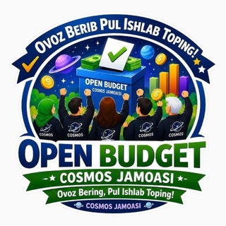 Telegram profile photo for Open budget | Cosmos To’lovlar