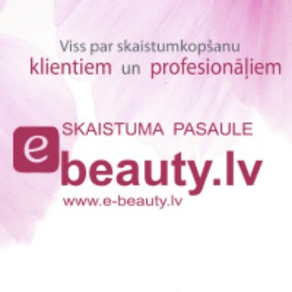 Telegram profile photo for E-BEAUTY.LV