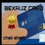 Telegram profile photo for BEXRUZ CARD🧾(chek shart)