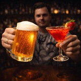 Telegram profile photo for Пробуем Пиво | Готовим Коктейли