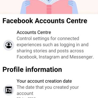 Telegram profile photo for Facebook and Instagram account buying and selling