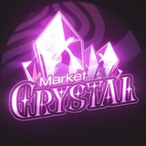 Telegram profile photo for crystal market shop