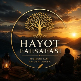 Telegram profile photo for ХАЁТ ФАЛСАФАСИ ™