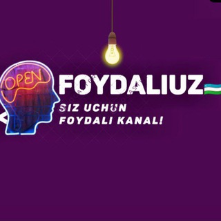 Telegram profile photo for Foydali.Uz🇺🇿