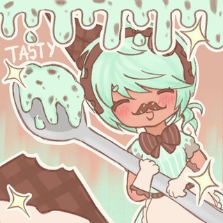 Telegram profile photo for - mintys arts (´ρ`) ♡