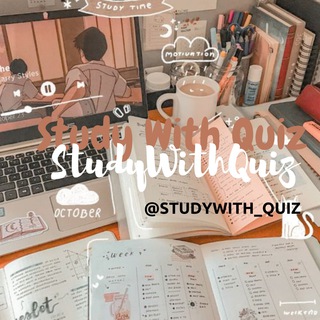 Telegram profile photo for 📚♡ STUDY WITH QUIZ ♡ 📖