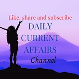 Telegram profile photo for Daily Current Affairs