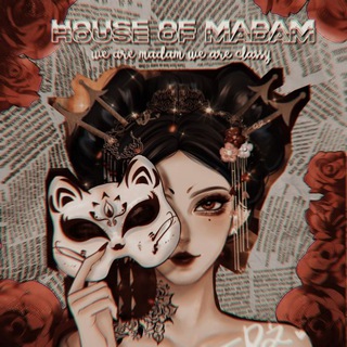 Telegram profile photo for HOUSE OF MÀDAM