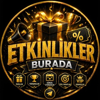 Telegram profile photo for ETKİNLİKLER BURADA 🎲