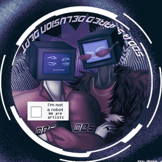 Telegram profile photo for 📼 📰 • SDD.a | 𝙎𝙝𝙖𝙧𝙚𝙙 𝘿𝙚𝙡𝙪𝙨𝙞𝙤𝙣 𝘿𝙚𝙥𝙩 ⌖ 𝙖𝙧𝙩