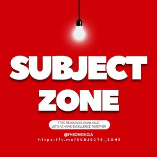 Telegram profile photo for SUBJECT ZONE📚| NOTES FOR 9 10 11 12 | CBSE 2024-25 BOARD KV | Premium Notes | BIOLOGY MATHS COMMERCE HUMANITIES ARTS ECO BST