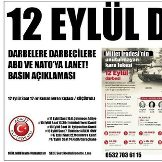 Telegram group profile photo for @TurkiyeOkulAileBirligi#önceAHLAK #önceAile Nesli Dili Dini Devleti Koru Bataklıkları KURUT! İçki kumar riba FUHŞ zina YASAKLA!