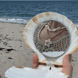 Telegram profile photo for The beautiful beach stretches for miles with soft, golden sand and clear blue water.