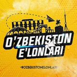Telegram profile photo for O'zbekiston e'lonlari | Rasmiy Kanal