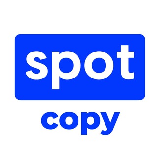 Telegram profile photo for Spot Copy