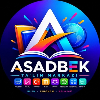 Telegram profile photo for Asadbek Ta'lim Markazi