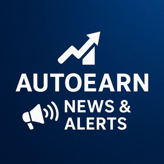 Telegram profile photo for AutoEarn News & Alerts 💰