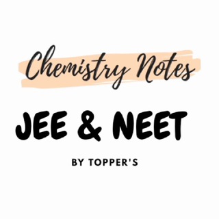 Telegram profile photo for Chemistry notes for jee and neet
