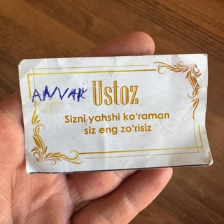 Telegram profile photo for YANGI USTOZ
