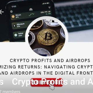 Telegram profile photo for CRYPTO PROFITS AND AIRDROPS