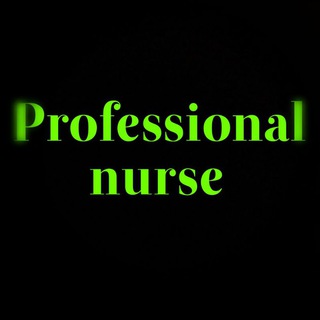 Telegram profile photo for Professional nurse