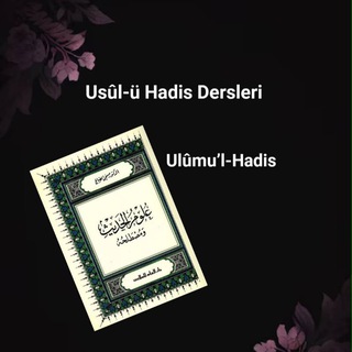 Telegram profile photo for Usûl-ü Hadis Dersleri (Yusuf Selami Hoca)