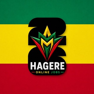 Telegram profile photo for HAGERE Online Jobsðªð¹ð°
