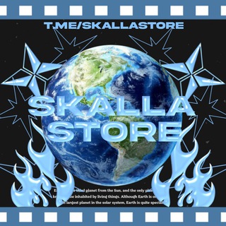 Telegram profile photo for skalla store ♡. open!
