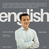 Telegram profile photo for Akmal Akbarov - Online English Club