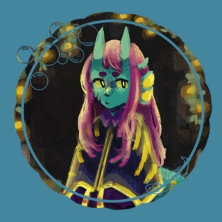 Telegram profile photo for 🐡Рыба булькает арты🐠