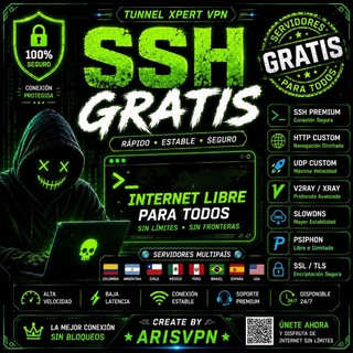 Telegram profile photo for SSH Gratis Mundial 🌐