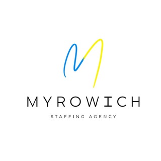 Telegram profile photo for Myrowich Staffing Agency 🇺🇦🇨🇦 Відкриті вакансії