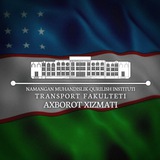Telegram profile photo for NamMQI | Transport fakulteti axborot xizmati