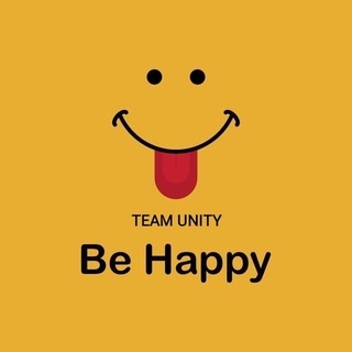 Telegram profile photo for TEAM UNITY ( BE HAPPY ) 😊