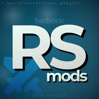 Telegram profile photo for RS Addons Minecraft Bedrock | Майнкрафт Аддоны RS Bedrock