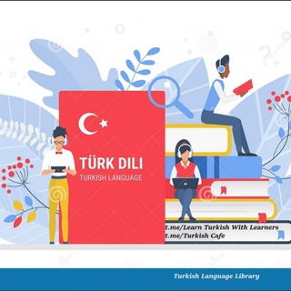 Telegram profile photo for Turkish Language Library 📕