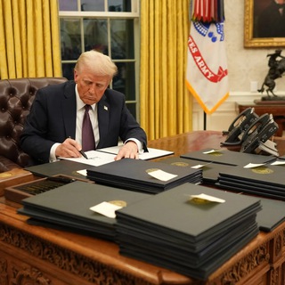 Telegram group profile photo for The Oval Office