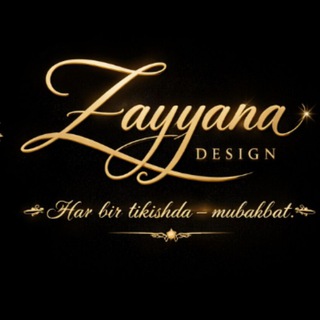Telegram profile photo for Zayyana design