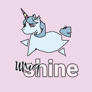 Telegram profile photo for uniq shine
