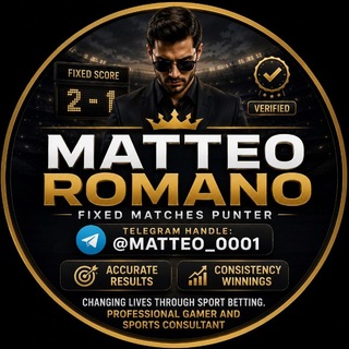 Telegram profile photo for ❤️ M⃟ A⃟ T⃟ T⃟ E⃟ O⃟ R⃟ O⃟ M⃟ A⃟ N⃟ O⃟ ❤️