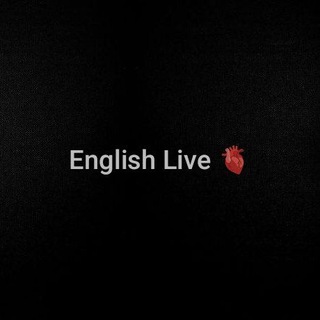 Telegram profile photo for English Live🫀