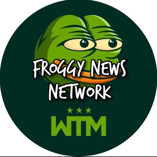 Telegram profile photo for Froggy News Network ⭐️ ⭐️ ⭐️