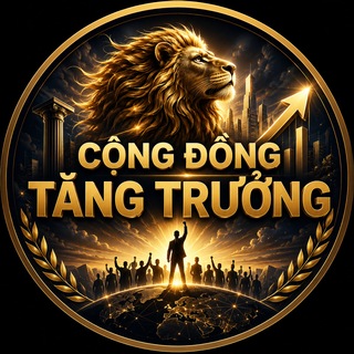 Telegram group profile photo for CỘNG ĐỒNG TĂNG TRƯỞNG 🏧