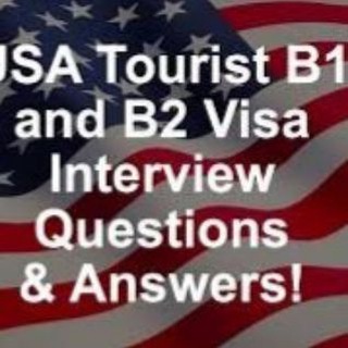 Telegram group profile photo for B1/B2 Interview Help and slot updates