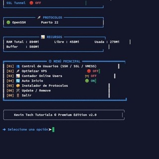 Telegram profile photo for multi script Kevin tech