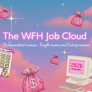Telegram profile photo for The WFH Job Cloud ☁️