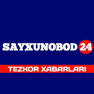 Telegram profile photo for SAYXUNOBOD24 | TEZKOR XABARLARI